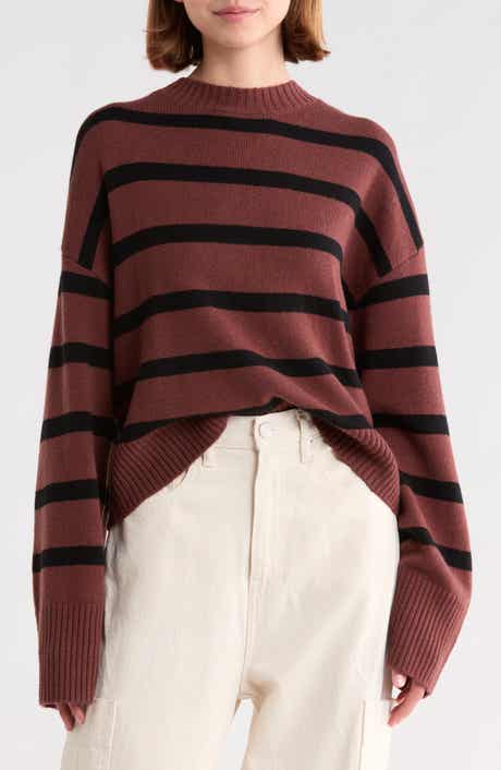 Zofia Striped Crewneck Sweater