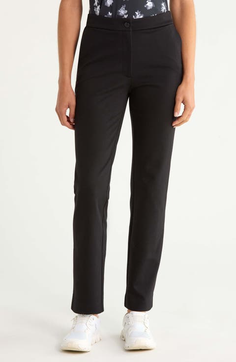 Ponte Slim Fit Trousers