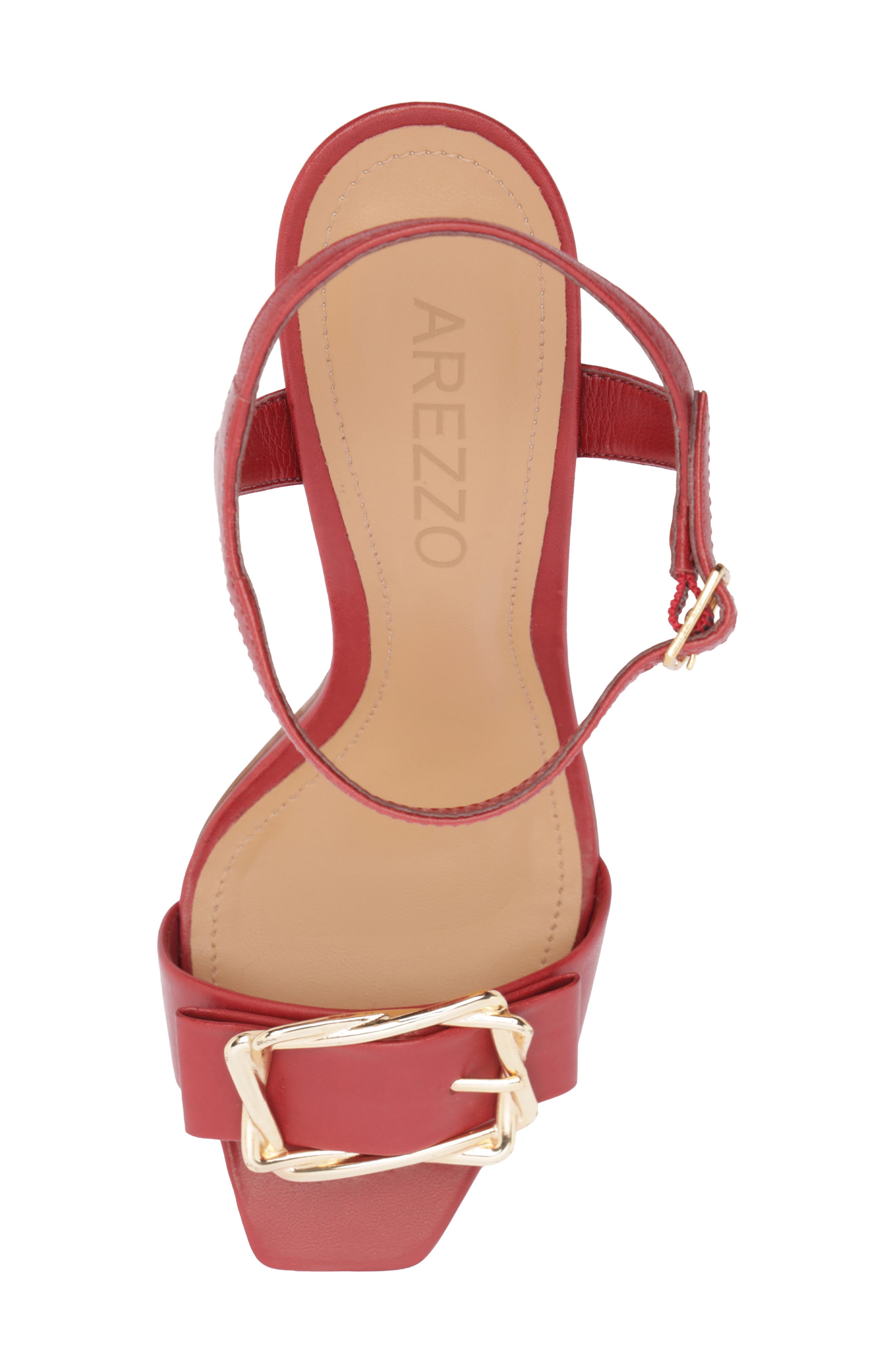 Florence Ankle Strap Stiletto Sandal, Alternate, color, PASSION RED