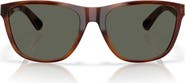 Costa Del Mar 57mm Polarized Rectangular Sunglasses