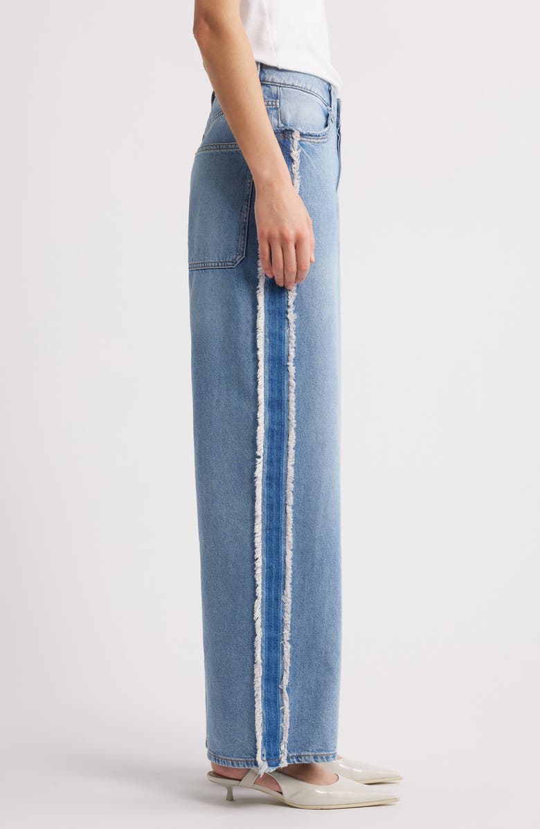 & Other Stories Fringe Wide Leg Jeans, Alternate, color,