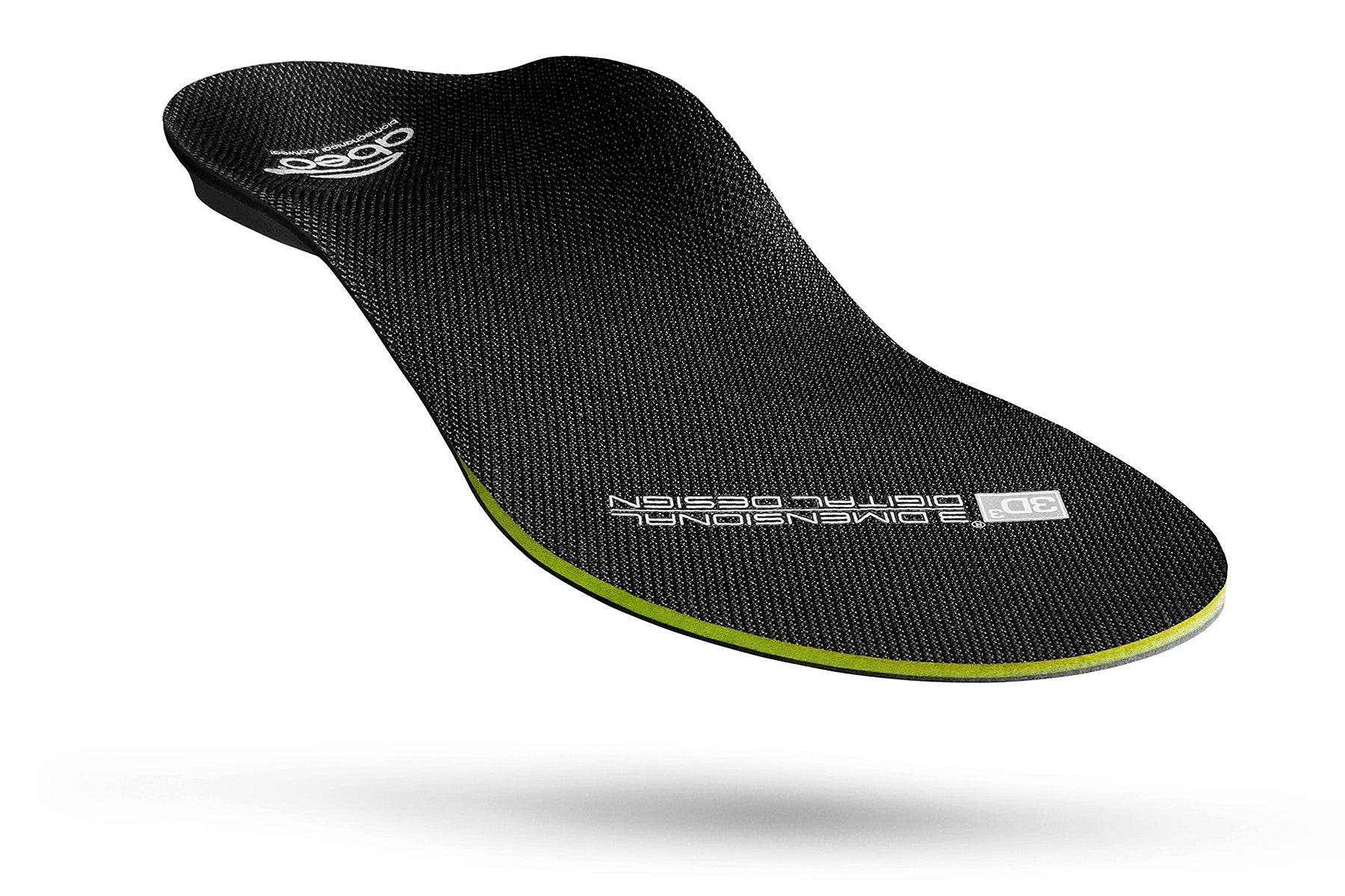 Premium Orthotic Womens Post Insole, Main, color, Black