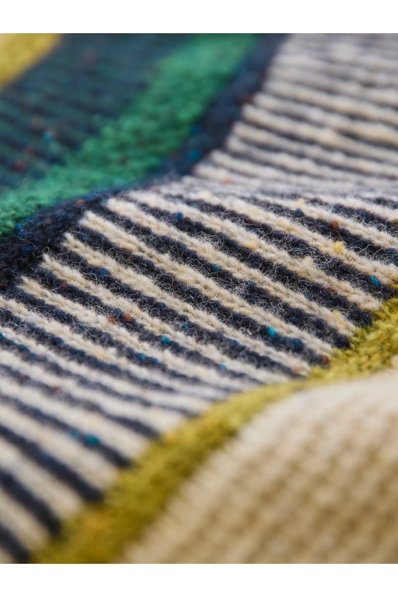 Statement Donegal Sweater, Alternate, color, Oatmeal / Emerald