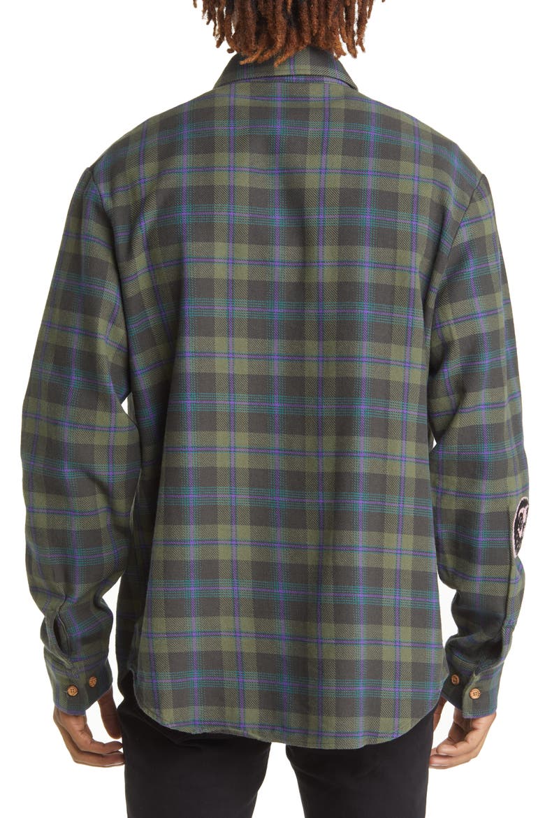 Men's Eric Plaid Button-Up Shirt, Alternate, color, PLAID