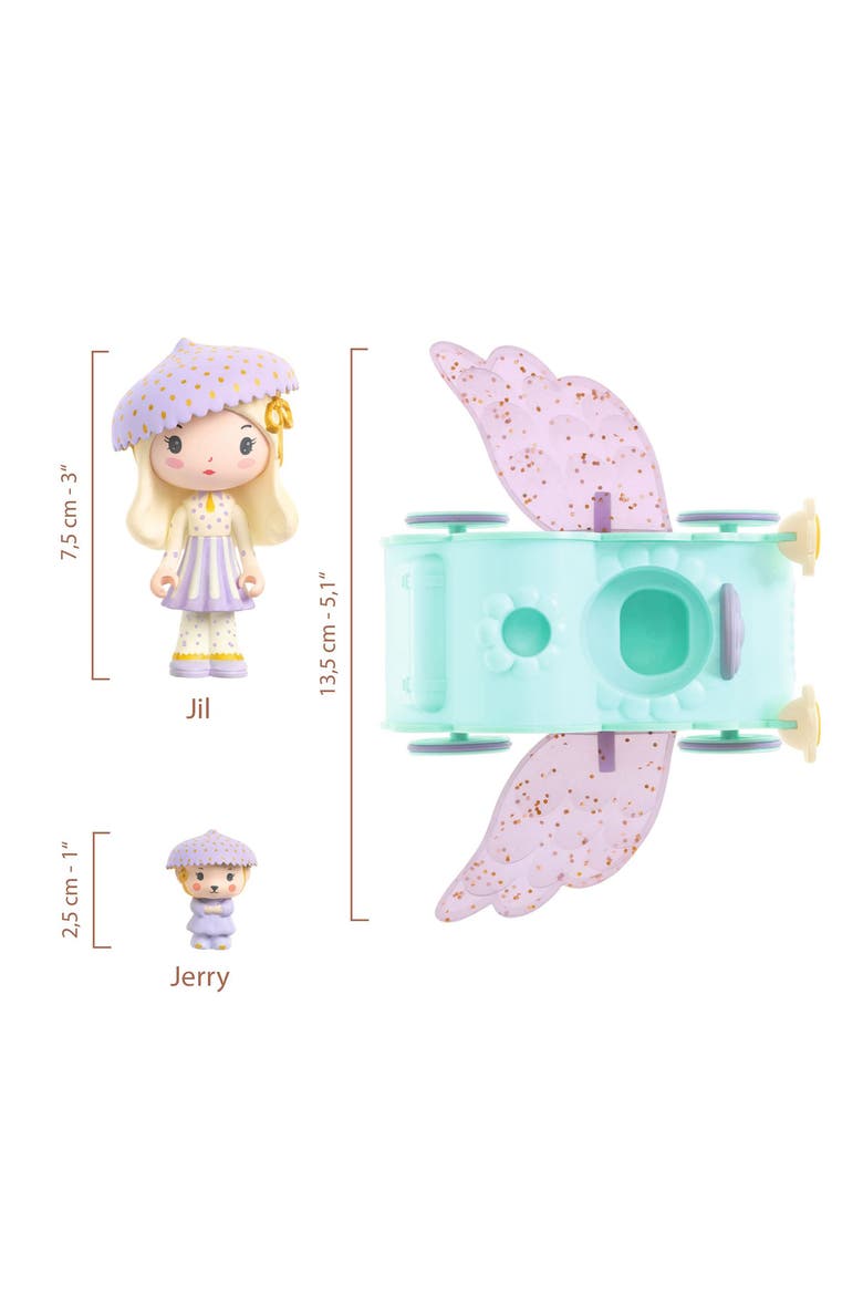 Jil & Jerry Tinycar, Alternate, color, AQUA MULTI