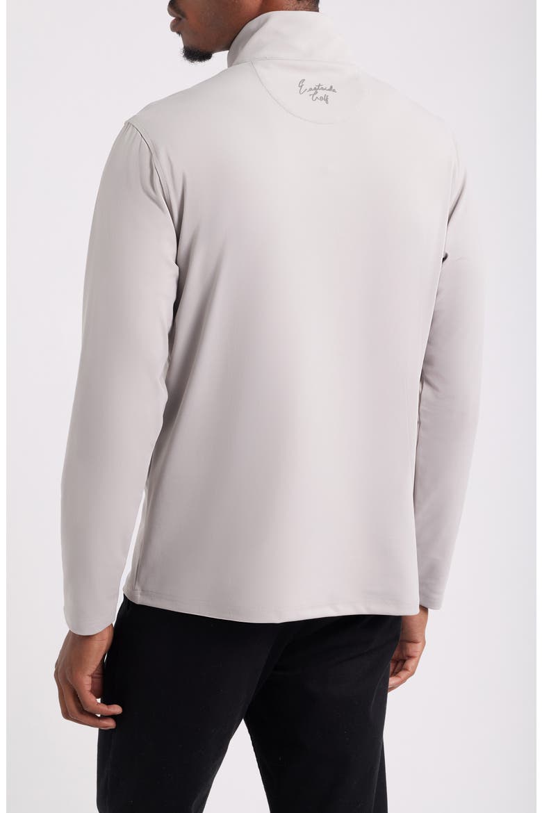 Signature Quarter Zip Pullover, Alternate, color, OPAL GREY