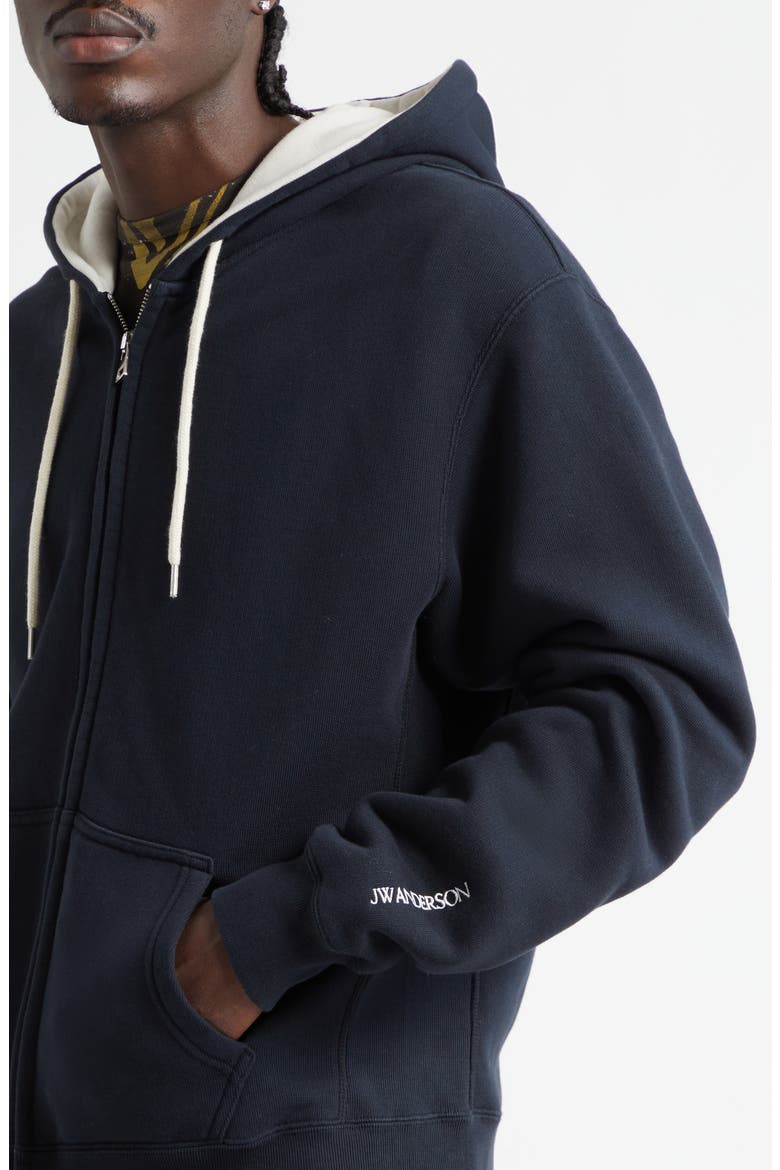 x Guinness French Terry Logo Hoodie, Alternate, color, WASHED BLACK