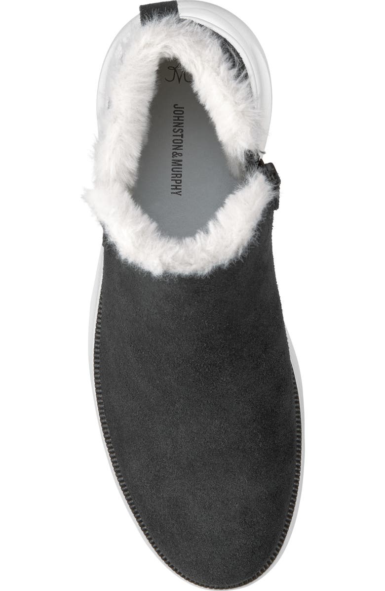Johnston & Murphy Emery Waterproof Faux Shearling Bootie, Alternate, color,