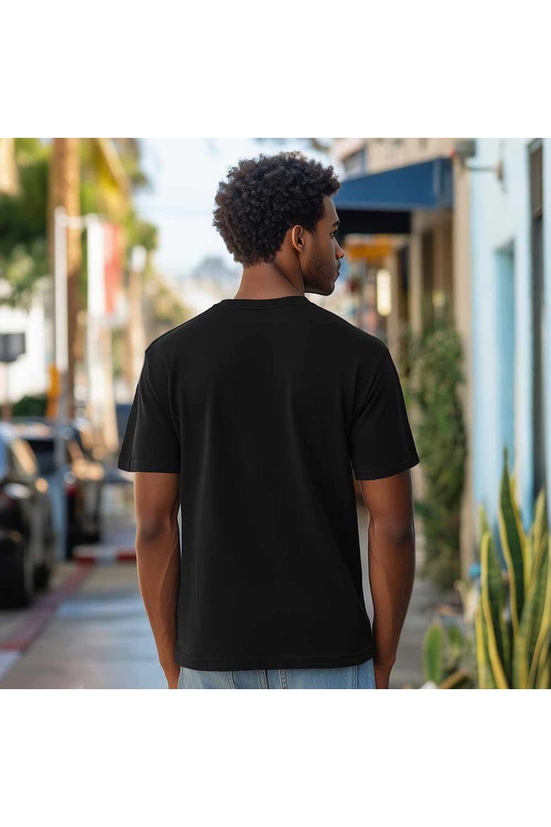 Mens Lil Coffee Jersey Tee, Alternate, color, Black