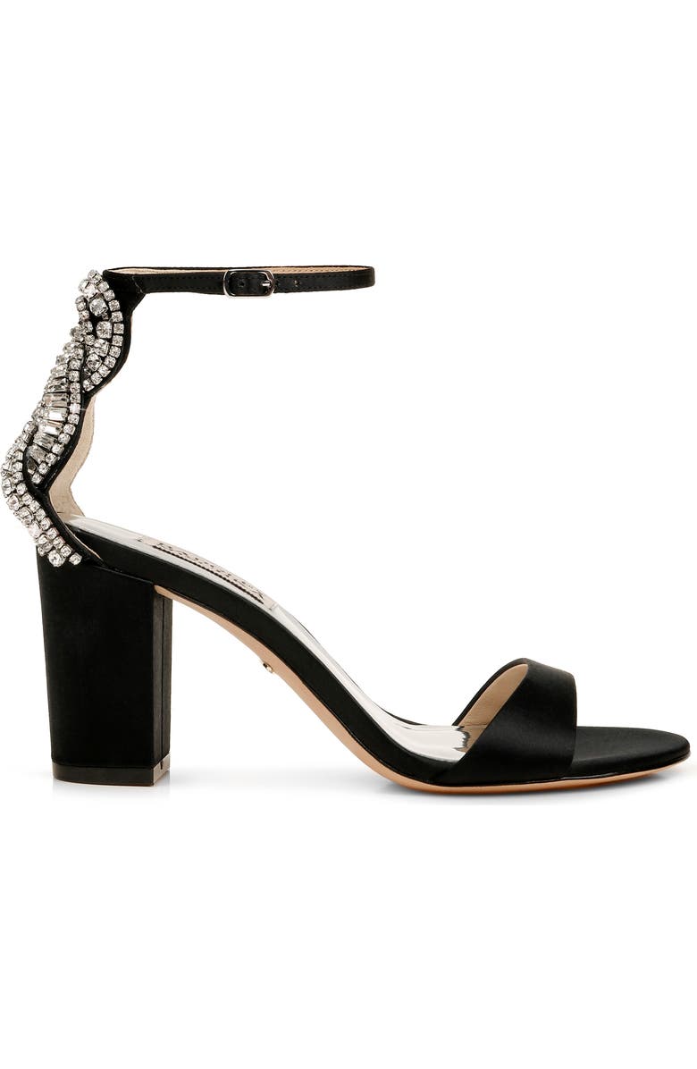 Badgley Mischka Collection Badgley Mischka Zabella Embellished Ankle Strap Sandal, Alternate, color,