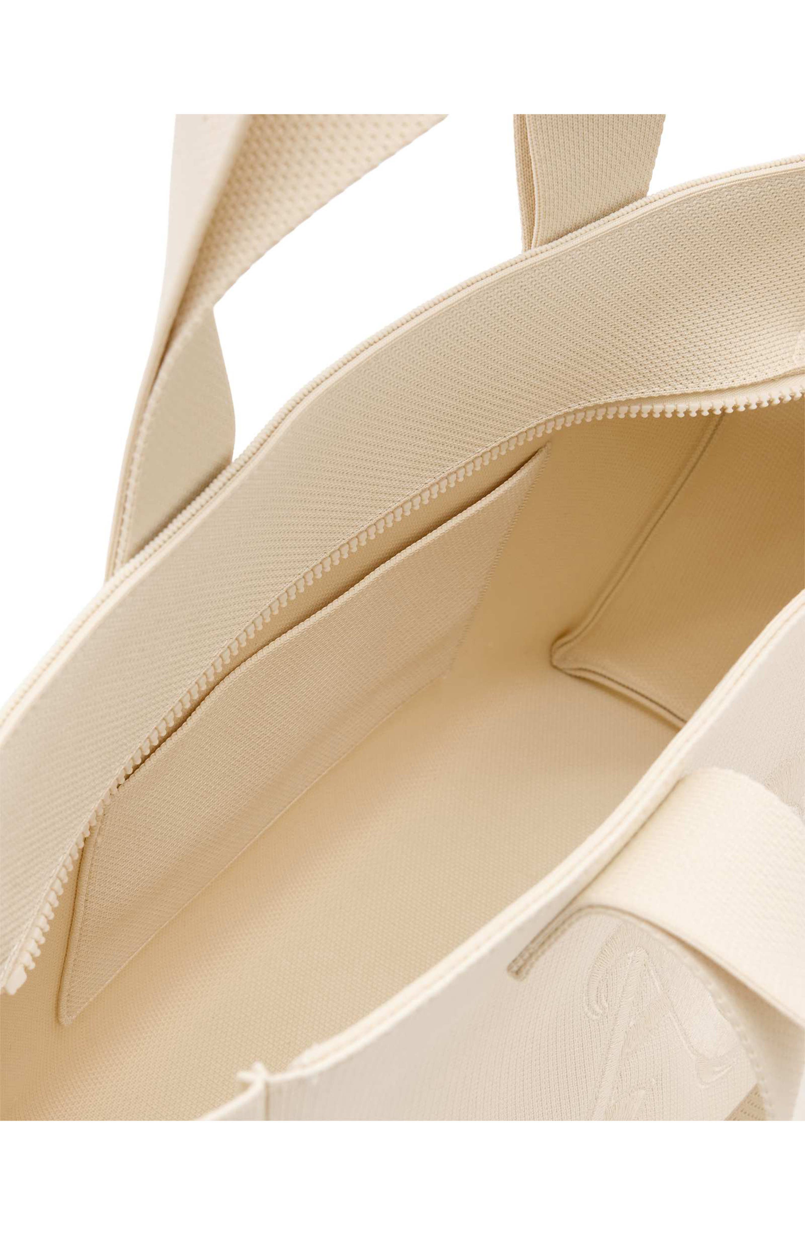 Izzy Medium Tote Bag, Alternate, color, BARLEY WHITE
