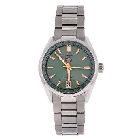 Carrera Calibre 7 Date Automatic Watch Stainless Steel 36