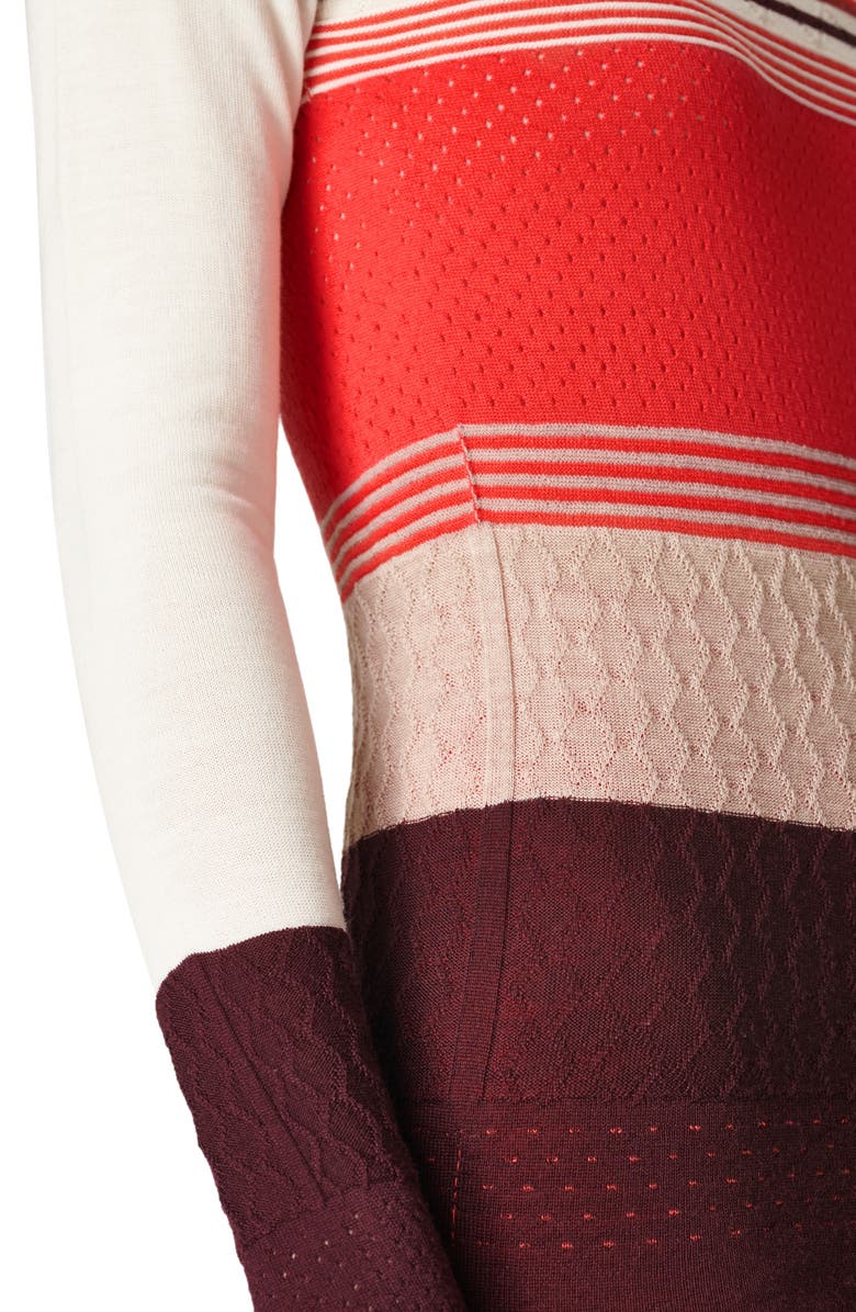 Sweaty Betty Merino Base Layer Mock Neck Sweater, Alternate, color, 