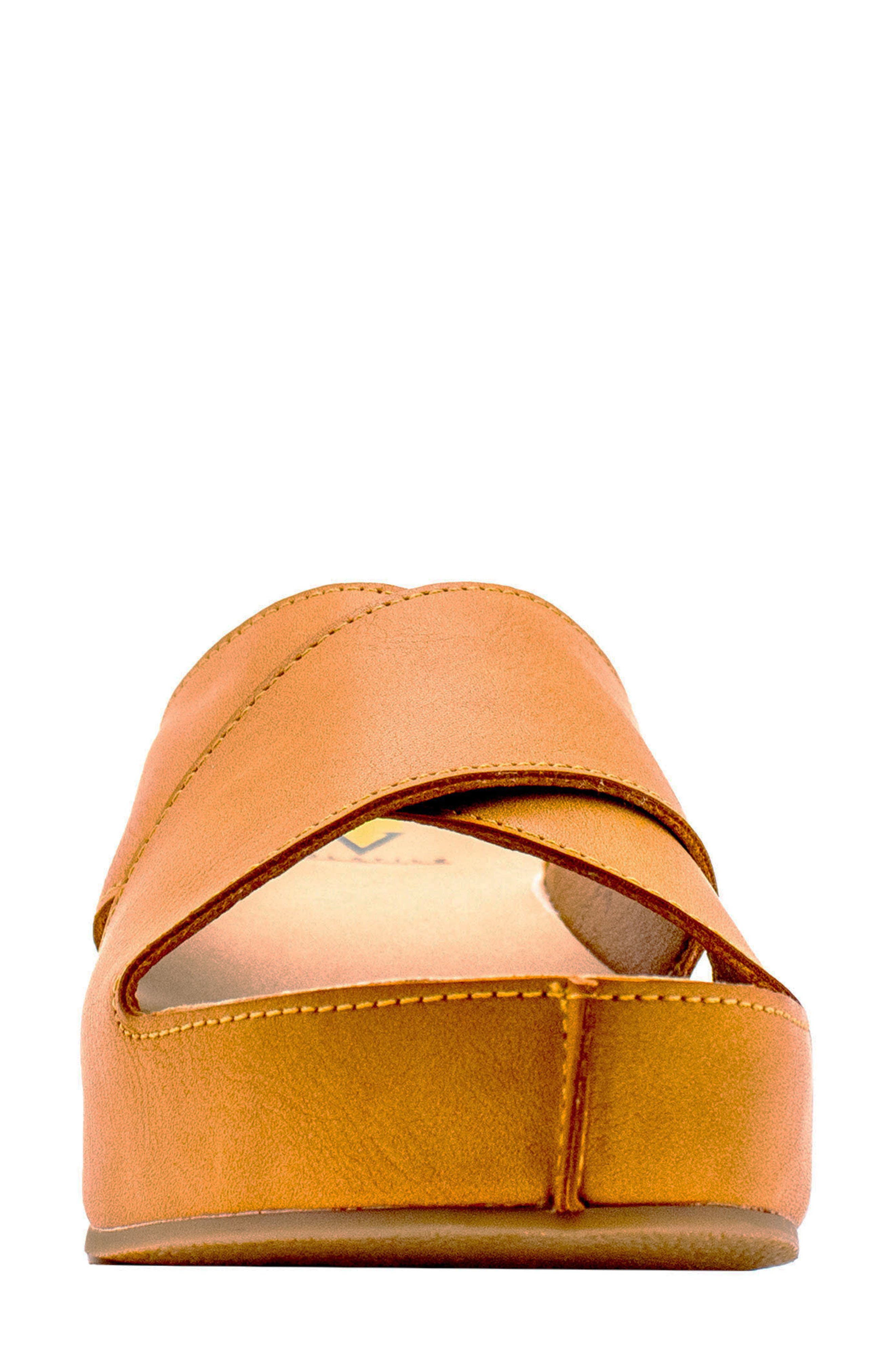 Volatile Edith Platform Sandal, Alternate, color, Tan