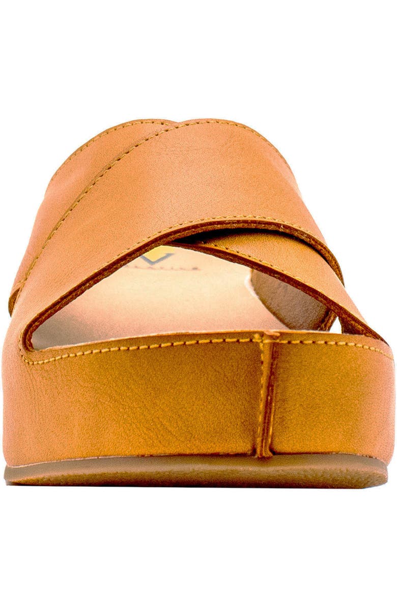 Volatile Edith Platform Sandal, Alternate, color, Tan