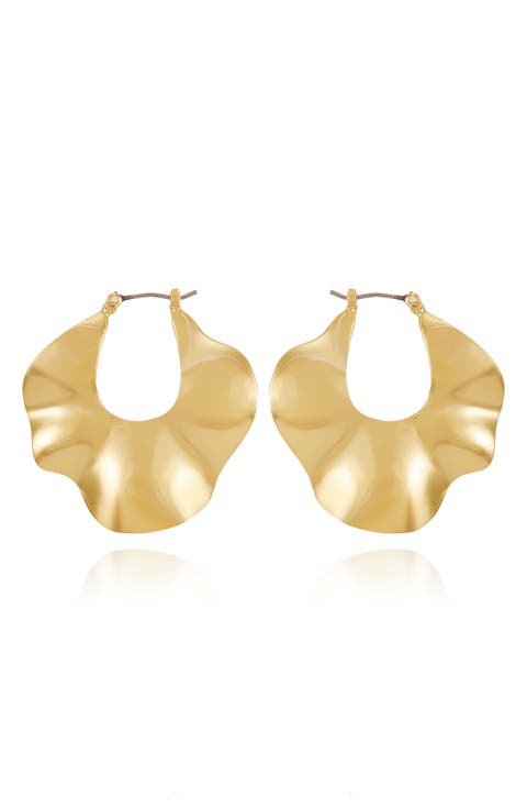 Twist Hoop Earrings