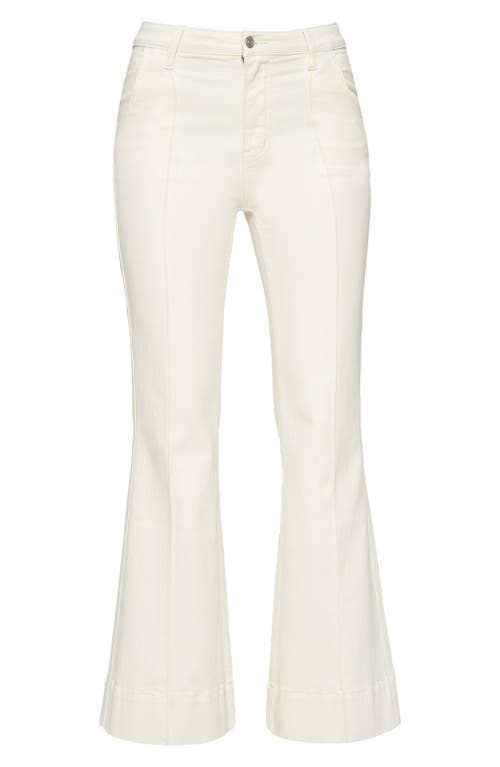 Bayeas High Waist Flare Jeans In White