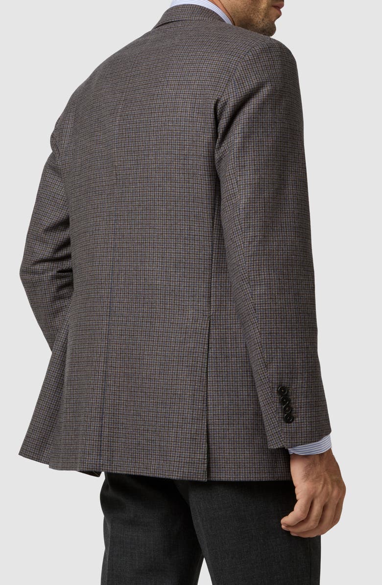 Sid Mashburn Virgil No. 2 Check Wool Sport Coat, Alternate, color, Brown/ Blue Check