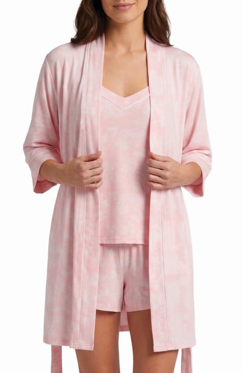 Martha Short Pajamas & Robe Set