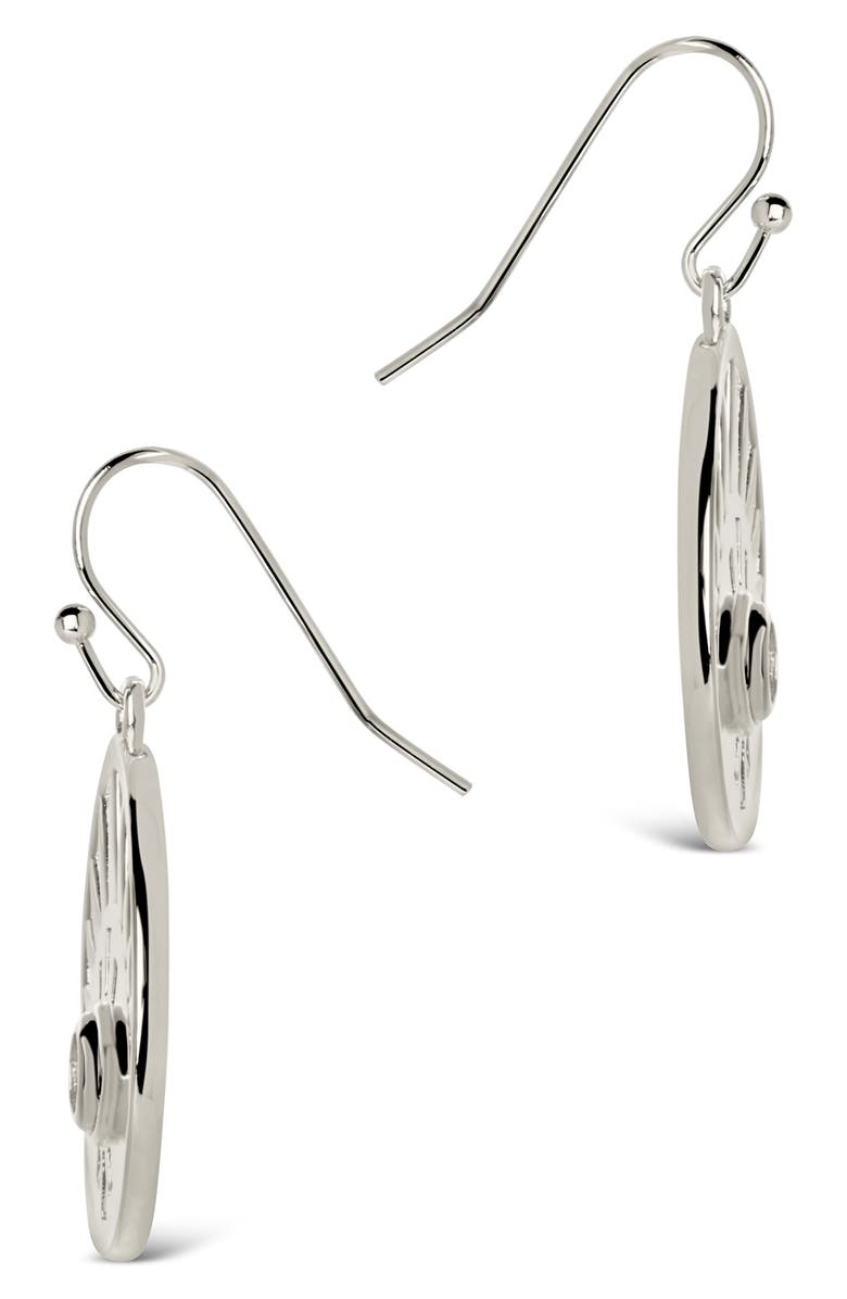 Sterling Forever Mahana Drop Earrings, Alternate, color, Silver
