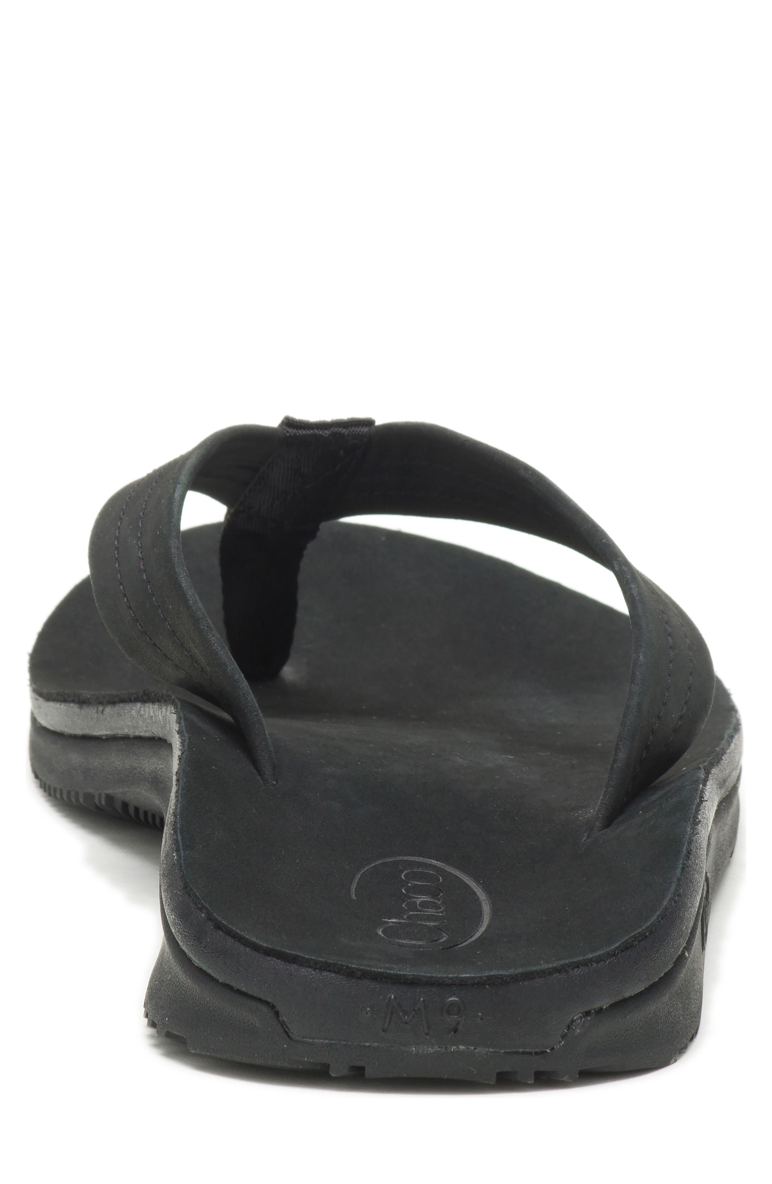 Chaco Leather Flip Flop, Alternate, color, 