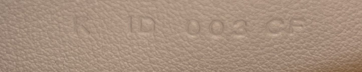 Pre-Owned Hermes Zipengo Chaine d'Ancre Zip Card Holder Leather, Alternate, color, Beton