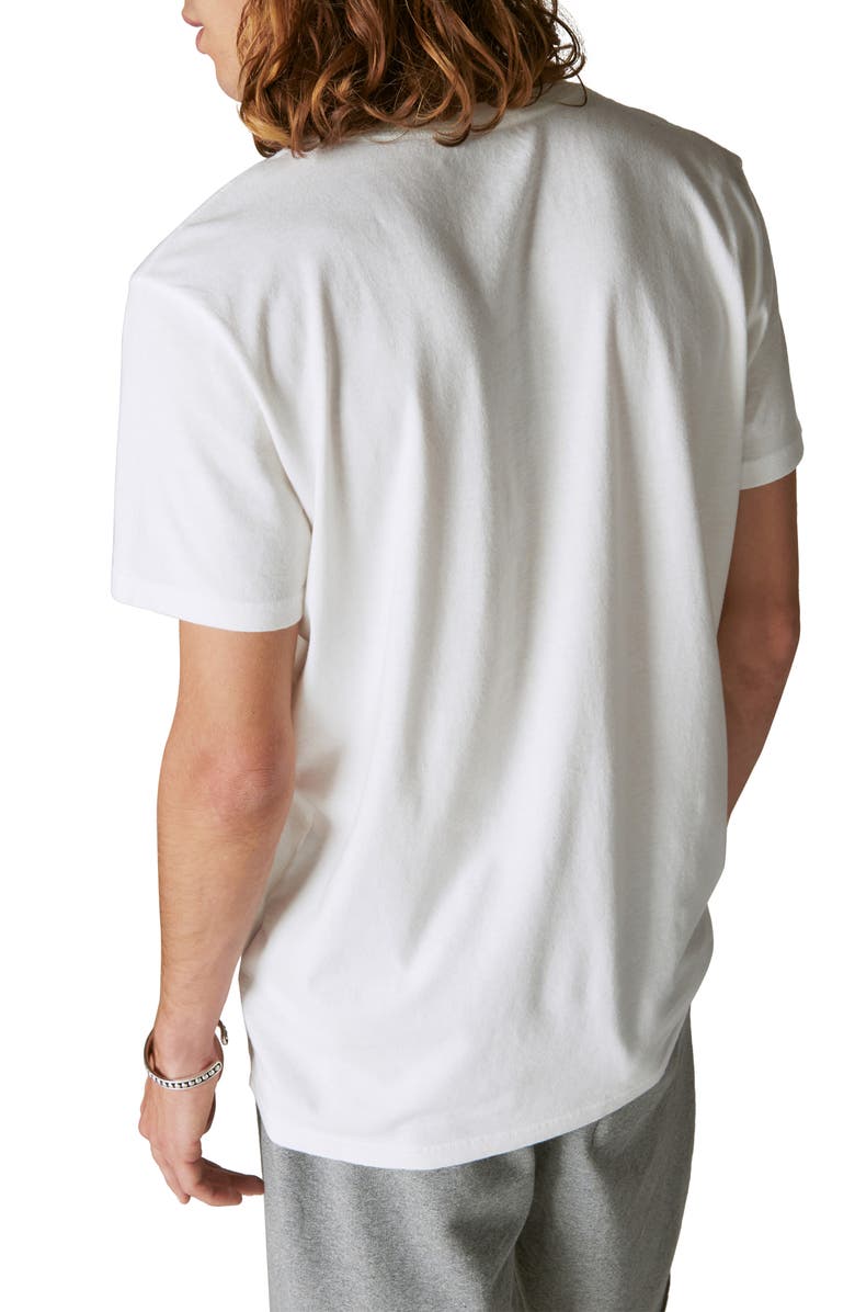 Lucky Brand Peace Flag Graphic T-Shirt, Alternate, color,