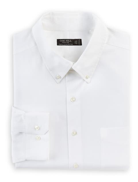 Big & Tall Pinpoint Dress Shirt
