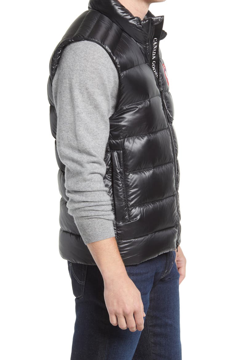 Crofton Water Resistant Packable Quilted 750-Fill-Power Down Vest, Alternate, color, CARBON - CARBONE
