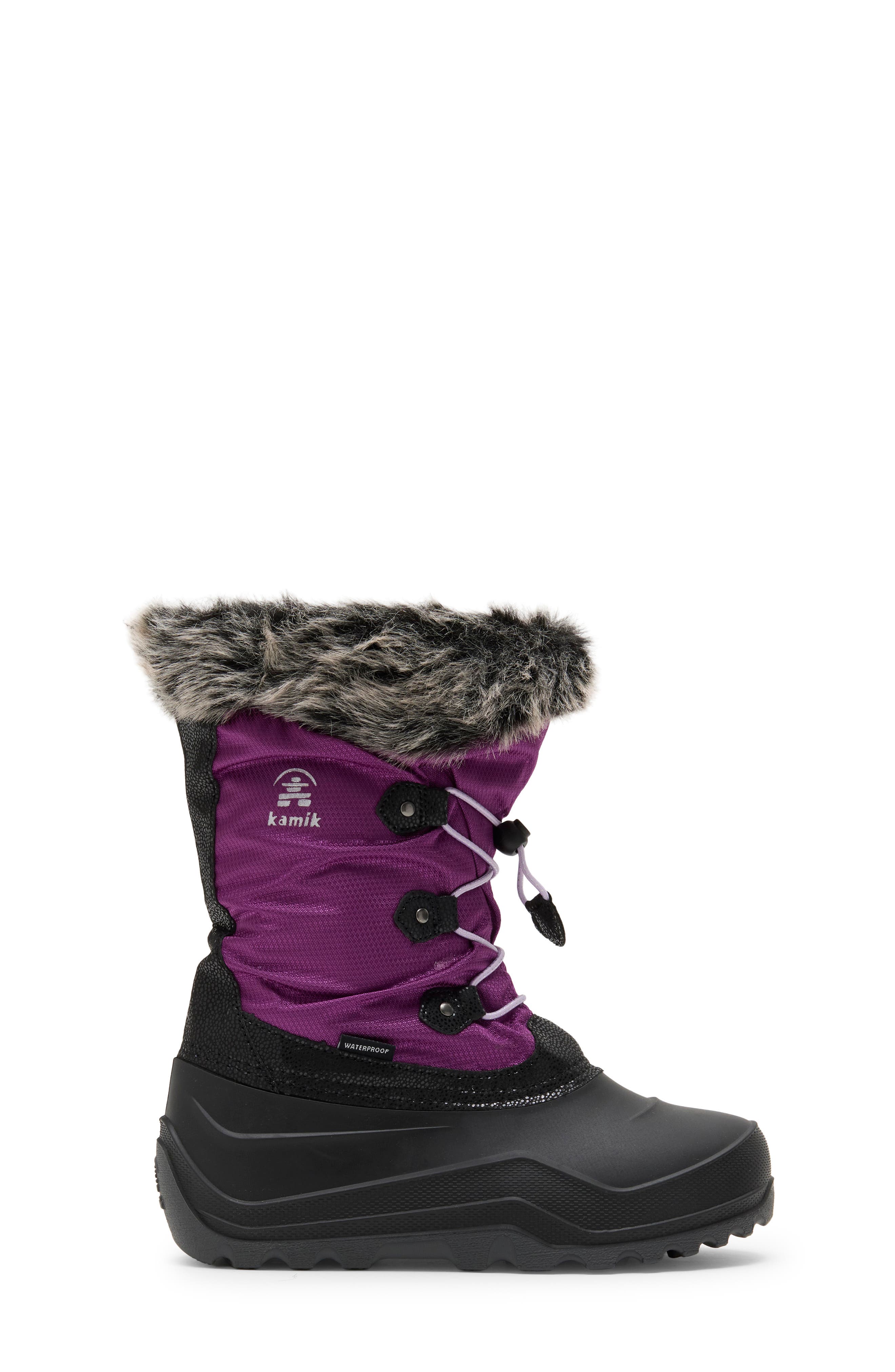 Kids' Powdery 3 Waterproof Boot, Alternate, color, GRA