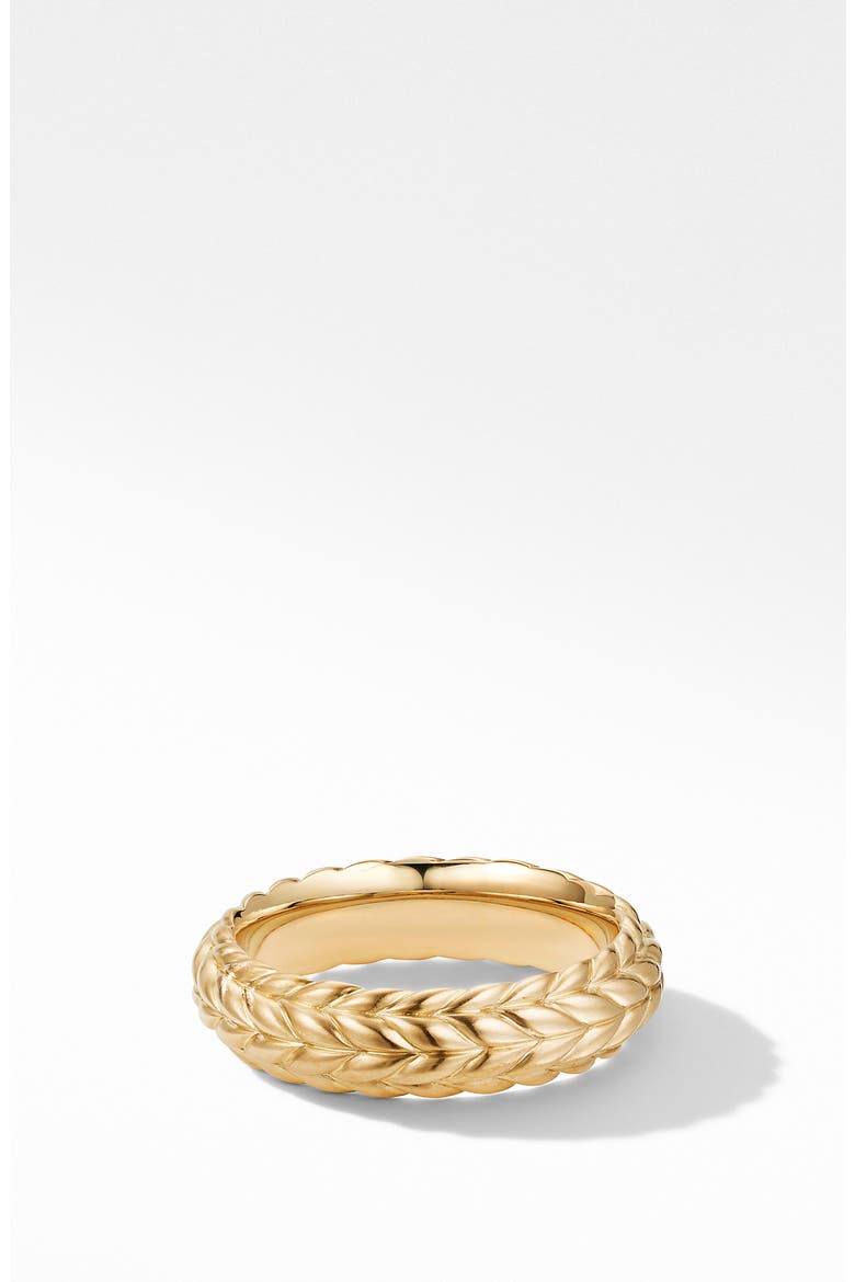 Chevron 18K Gold Band Ring, Alternate, color, YELLOW GOLD
