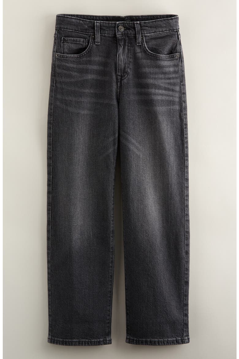 Kids' Straight Leg Jeans, Main, color, GREY WASH