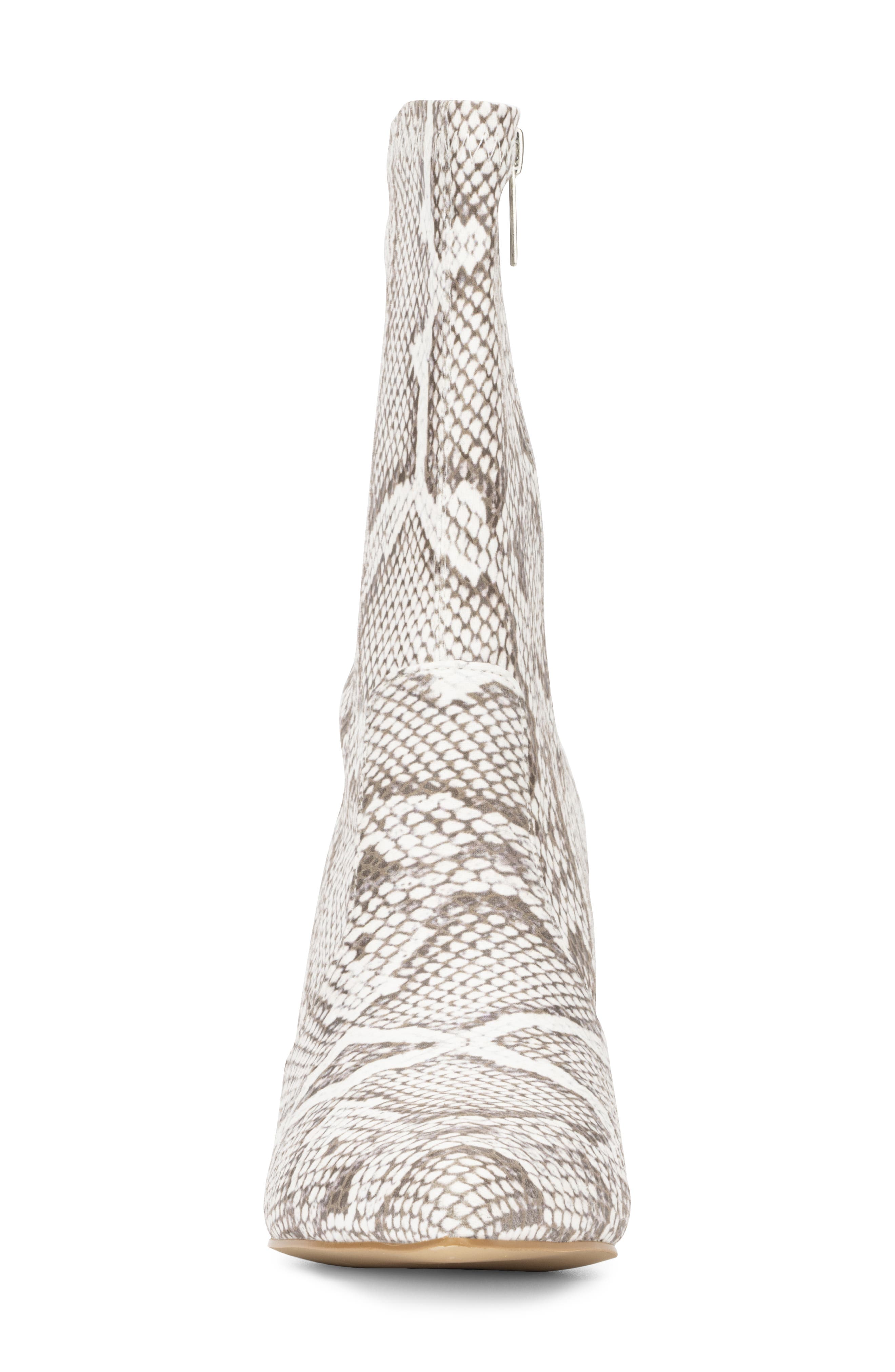 NEW YORK AND COMPANY Xandra Pointed Toe Bootie, Alternate, color, Bone