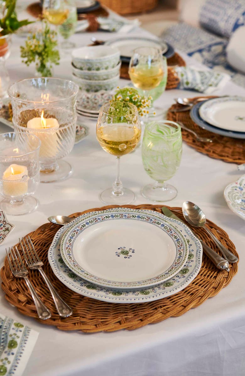 Juliska Villa Seville Dinner Plate, Alternate, color, Chambray