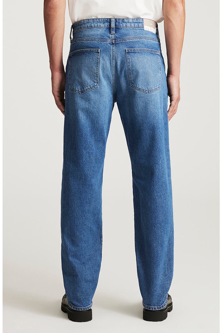 Marcel Relaxed Straight Leg Jeans, Alternate, color, MID BRUSHED CLASSIC