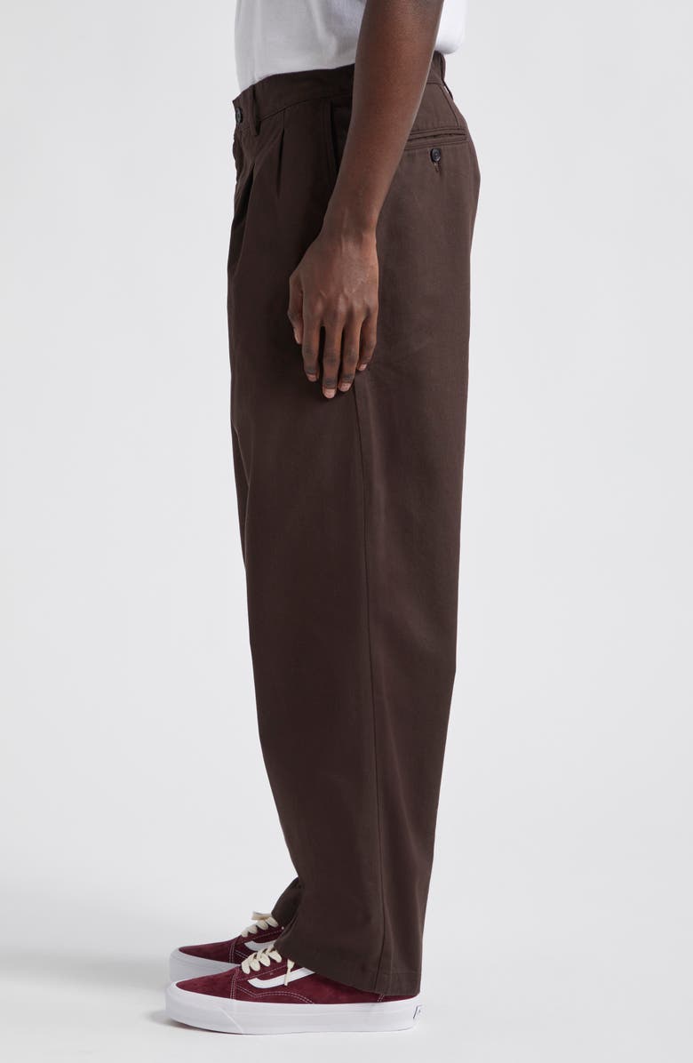 Noah Double Pleat Twill Pants, Alternate, color,