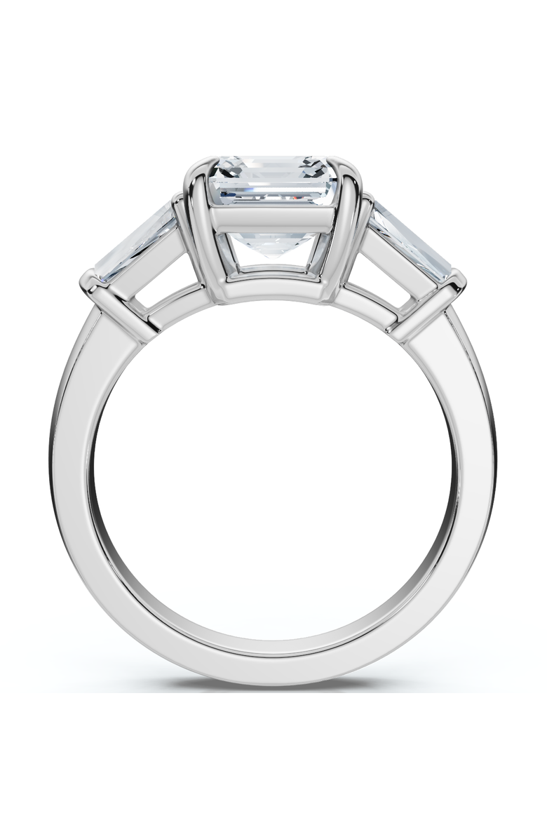 Bliss Diamond Certified 2 1/2Ct Paulina Asscher Dut Diamond Engagement Ring 14k Gold Lab Grown, Alternate, color, 14K White Gold