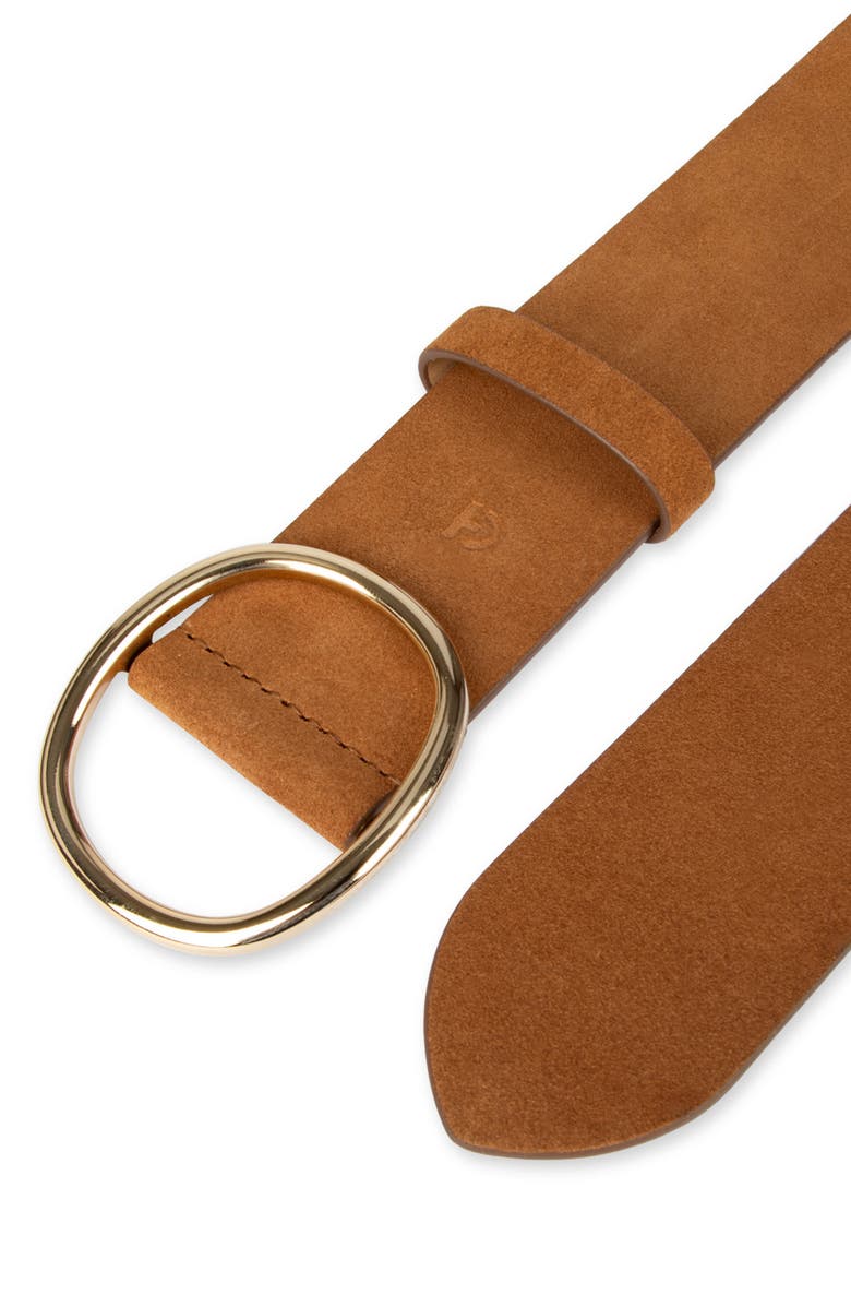 Cole Haan Suede Belt, Alternate, color, Tan Suede