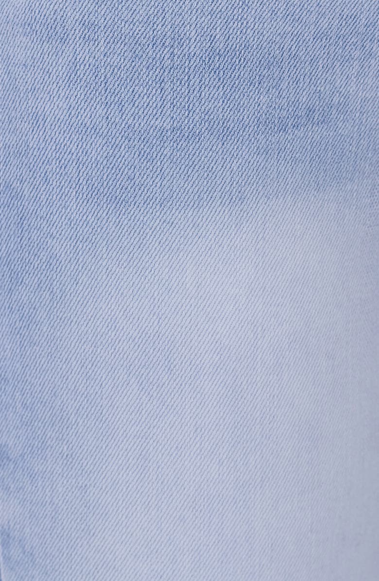 Bayeas High Waist Straight Leg Jeans, Alternate, color, Sky Blue