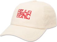 Billabong Embroidered Cotton Twill Baseball Cap