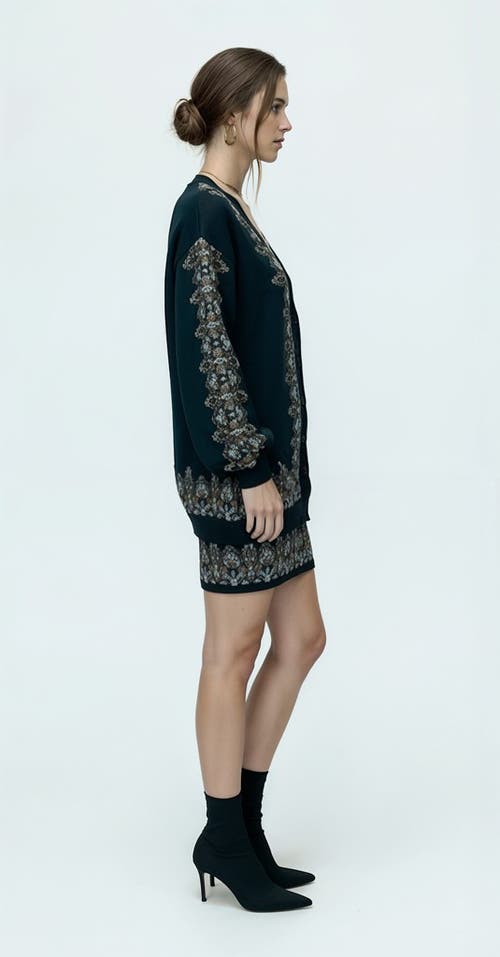 West Of Jocelyn Cardigan In Black