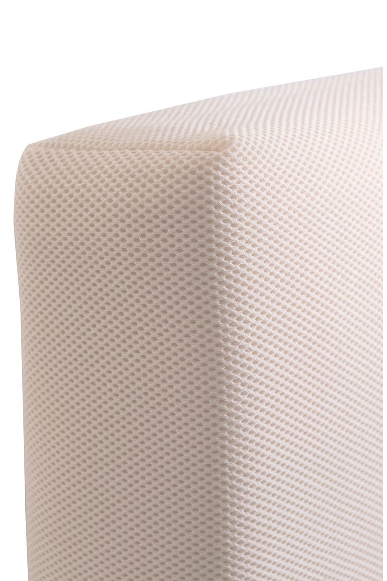 Organic Cotton Breathable Waterproof Fitted Crib Protector Pad, Alternate, color, NATURAL