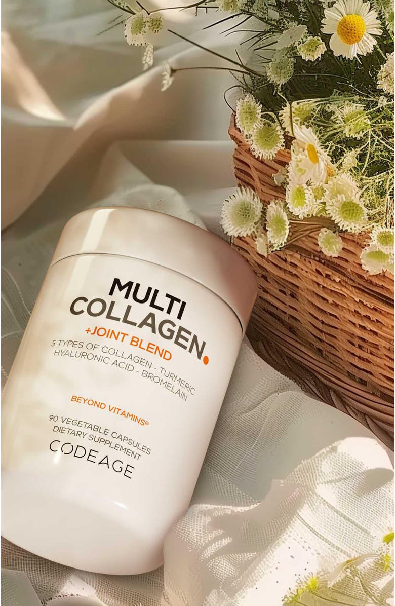 Codeage Multi Collagen Protein + Joint Blend Supplement, Alternate, color, White