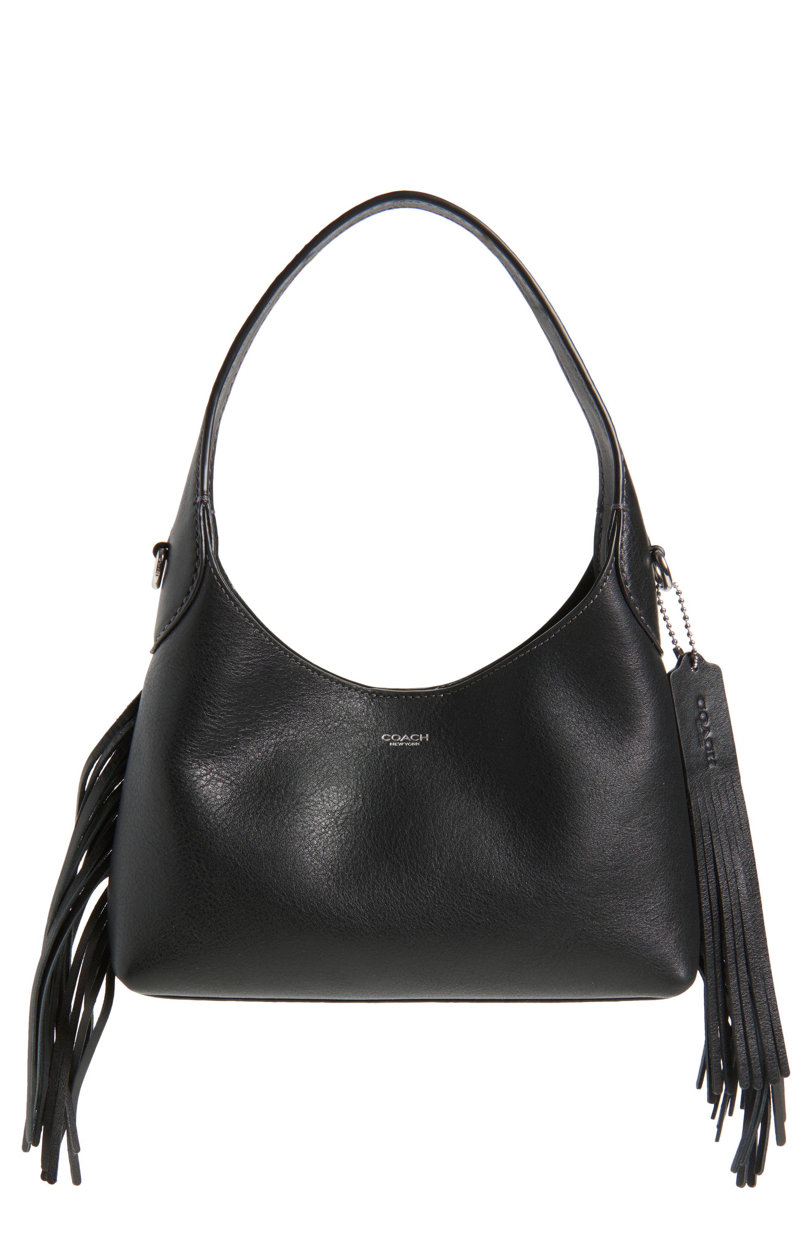 COACH Brooklyn Leather 23 Shoulder Bag, Main, color, 
