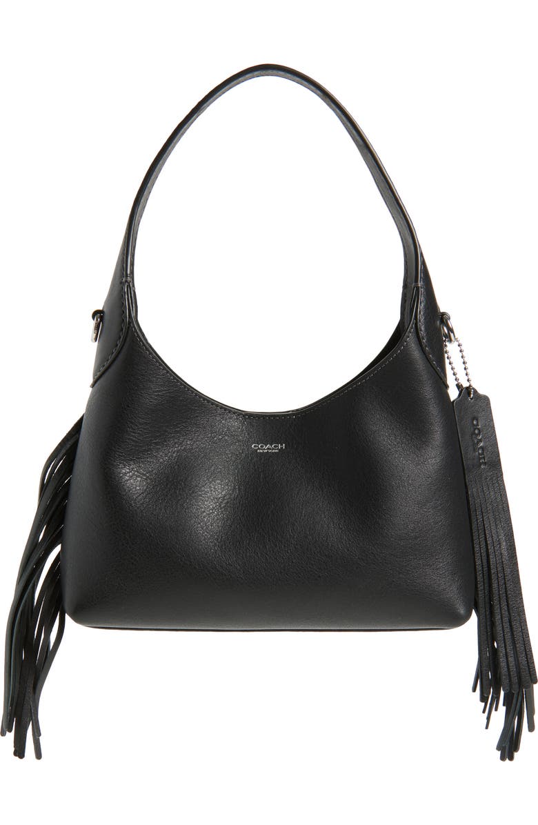 COACH Brooklyn Leather 23 Shoulder Bag, Main, color,