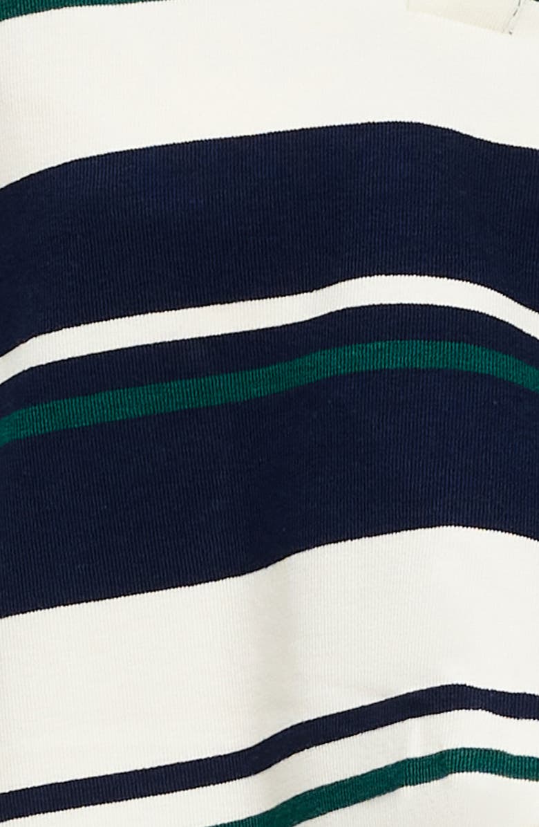 LIONESS Preppy Stripe Rugby Shirt, Alternate, color, Midnight Stripe