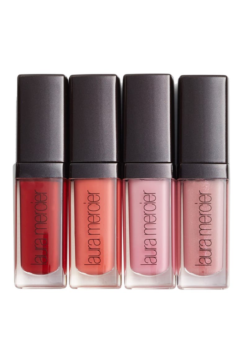 'Festive Brights' Mini Lip Glacé Set, Main, color, NO COLOR