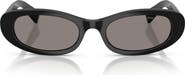 Miu Miu 54mm Oval Sunglasses