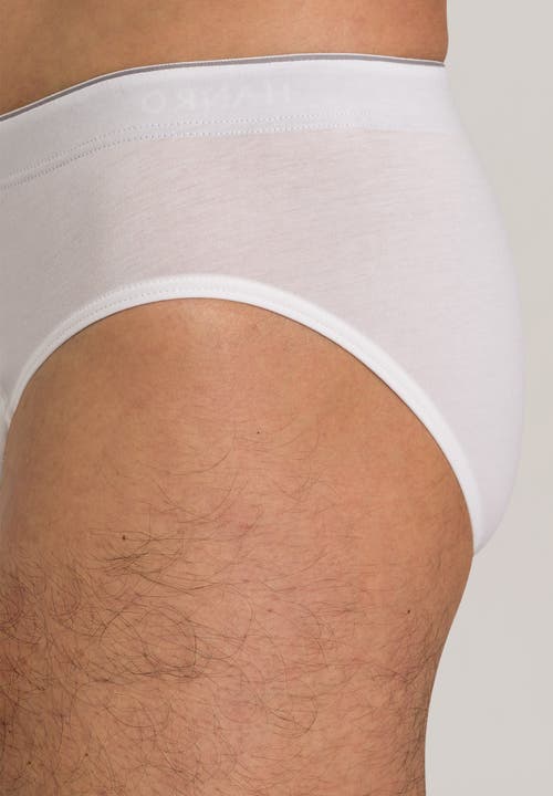 Hanro Cotton Superior Cotton Brief In White