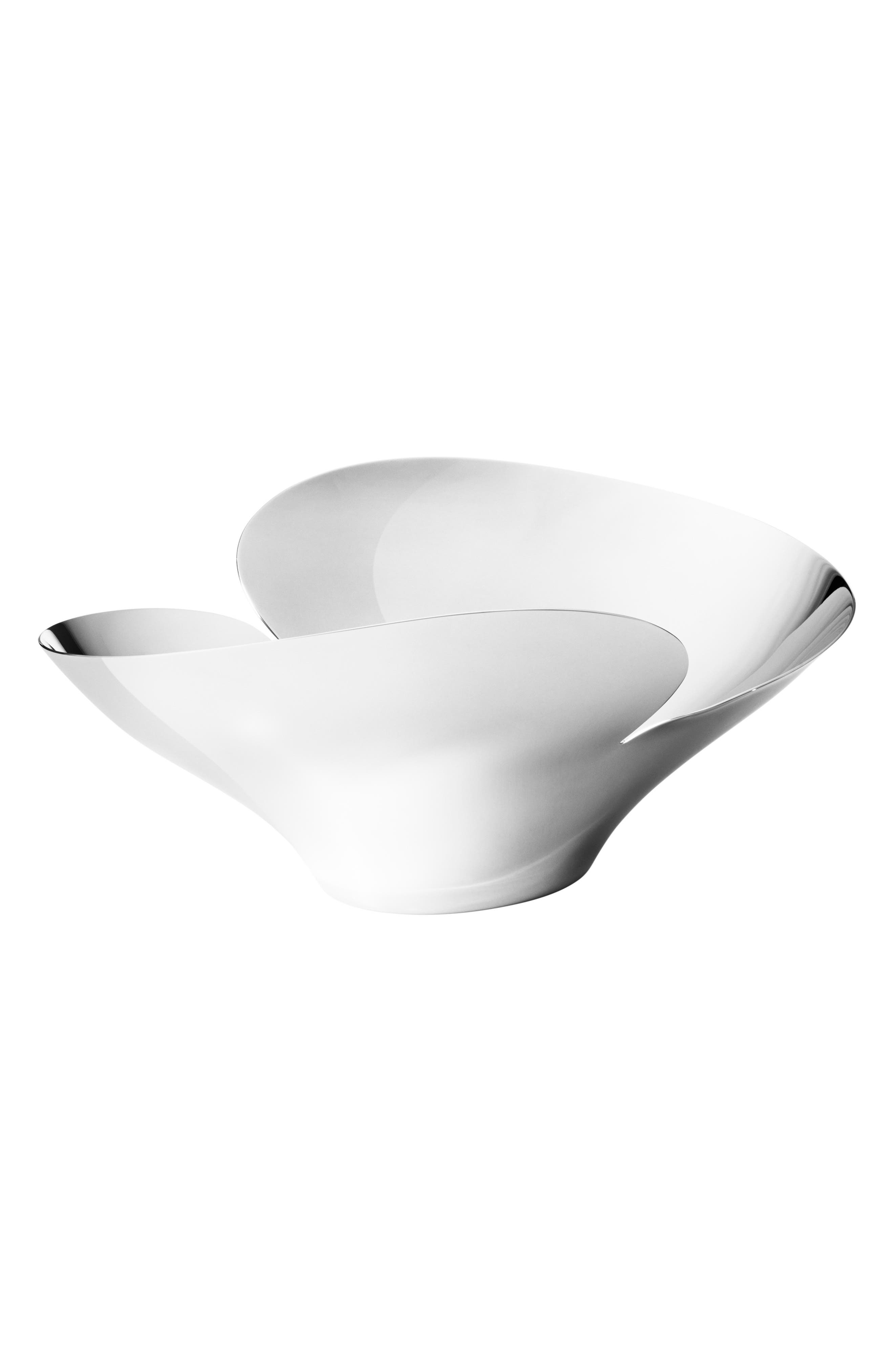 Georg Jensen Medium Bloom Bowl In Silver